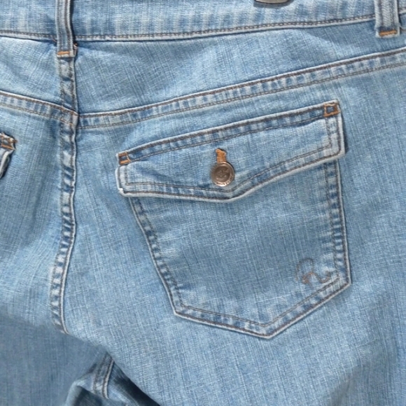 Riders Lee Sz 14 m Capris with cuffs. 4 pockets - Picture 3 of 5